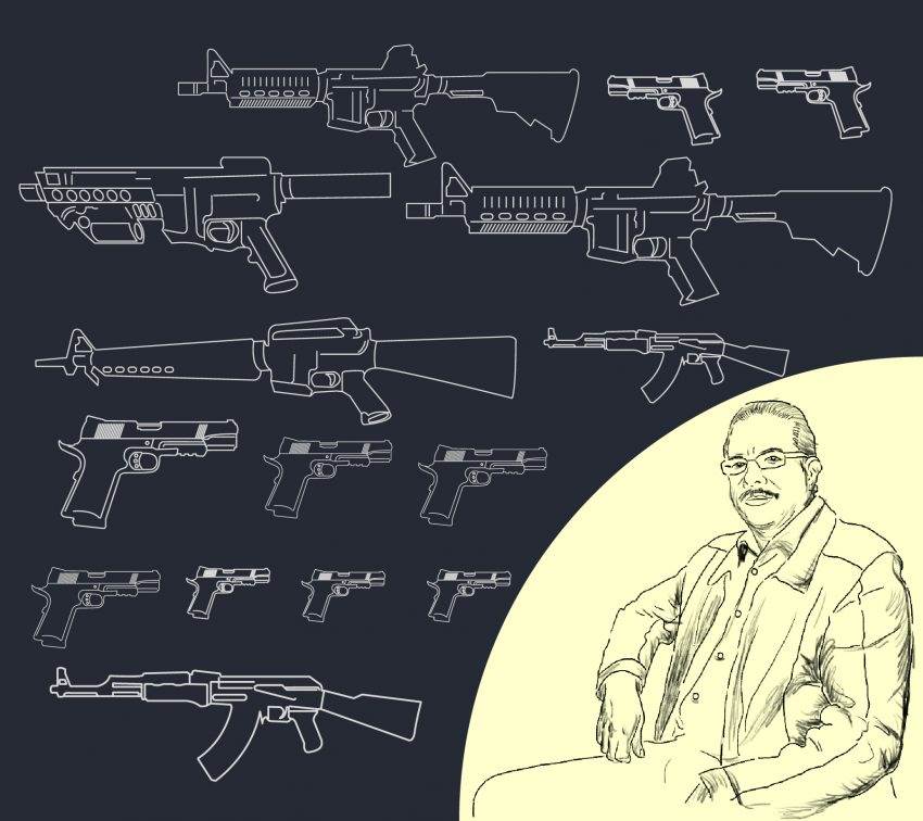 El mercado negro de armas. Una entrevista con Mauricio Saldaña Rodríguez