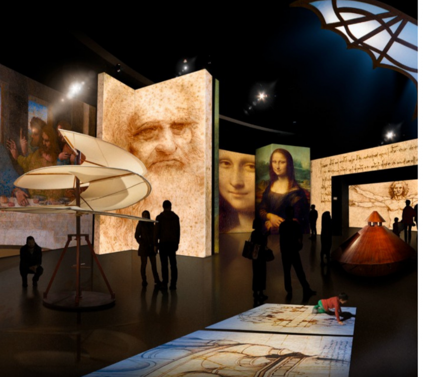 Llega exhibición Leonardo da Vinci al Museo Barroco