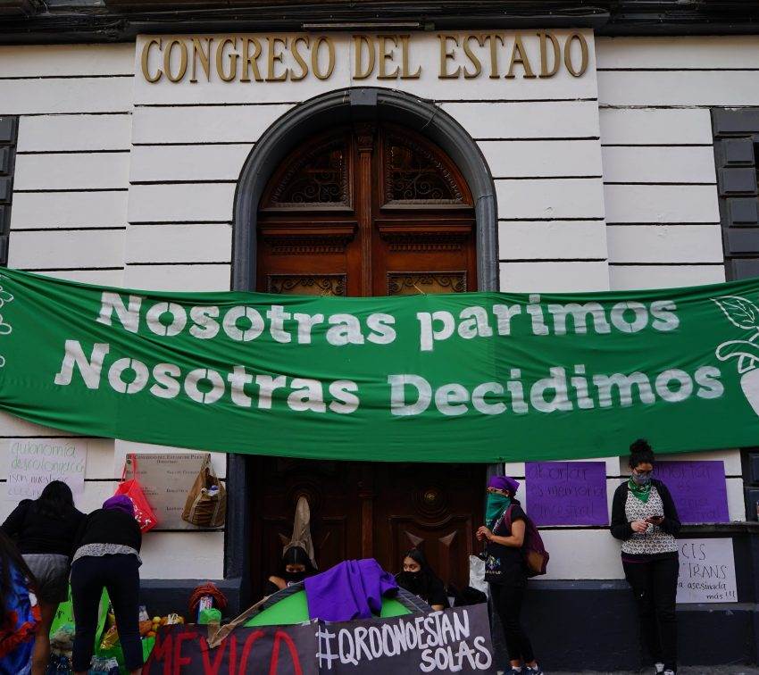 Las mujeres a las que el Congreso de Puebla no pudo seguir ignorando