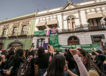 Una mirada a la toma feminista del Congreso de Puebla