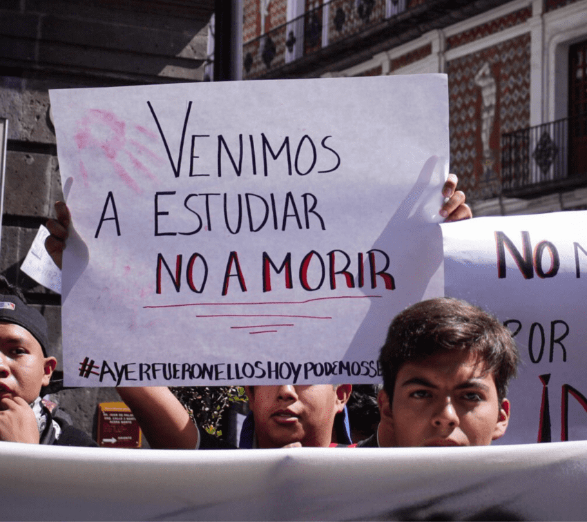 La violencia alcanza, otra vez, a un estudiante en Puebla