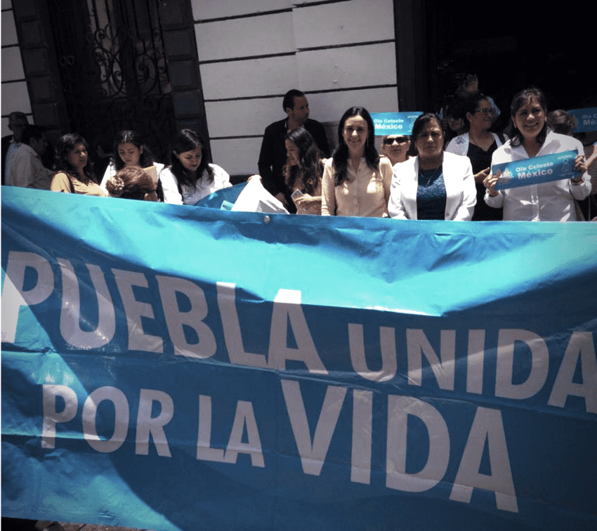 La ultraderecha se agita contra la despenalización del aborto en Puebla