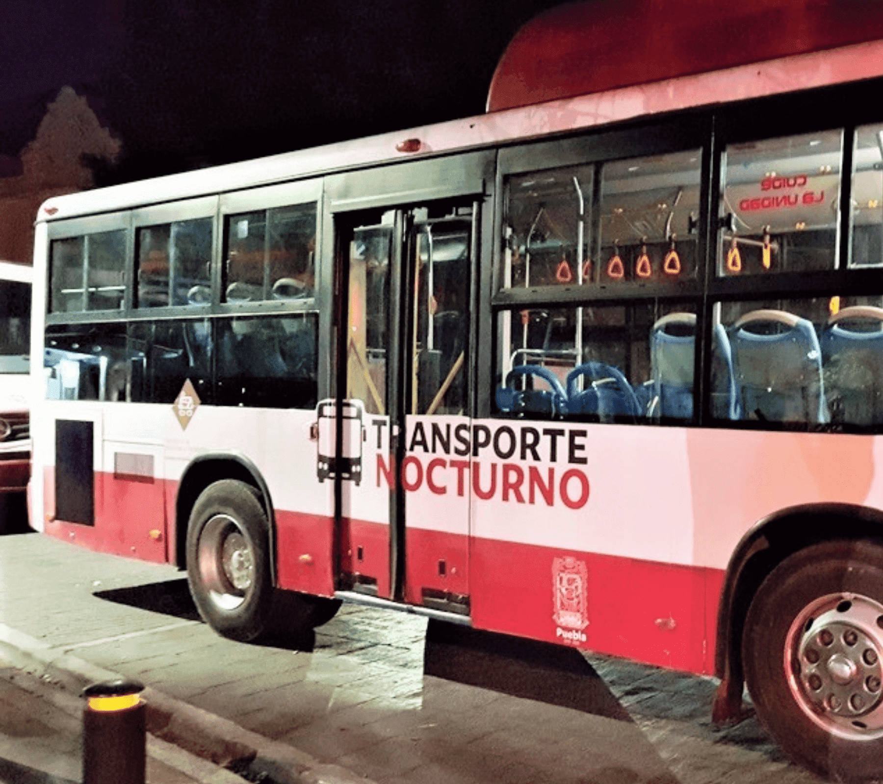 transporte nocturno Puebla