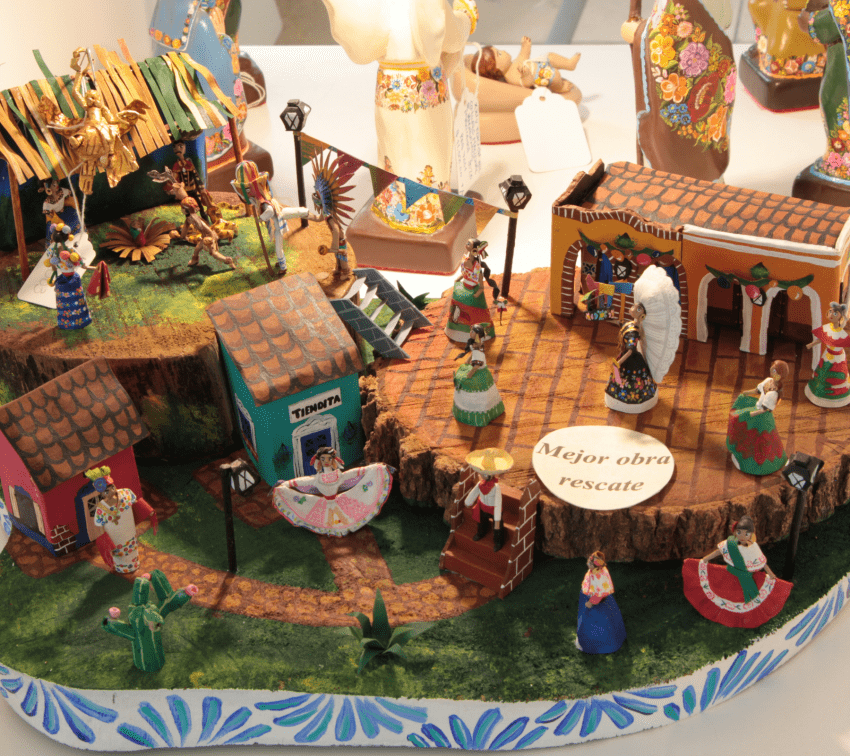Artesanos de Cuetzalan obtienen 2º lugar en Concurso Nacional de Nacimientos