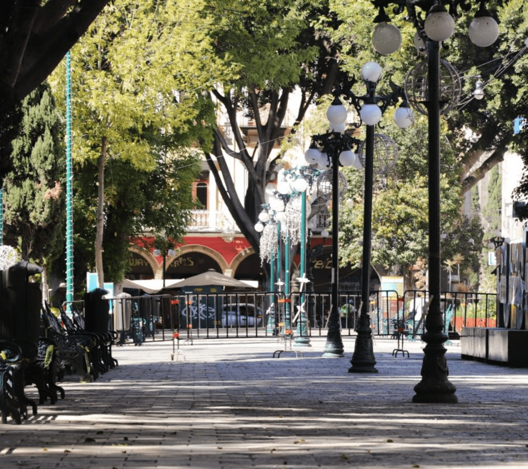 cierre centro histórico de Puebla