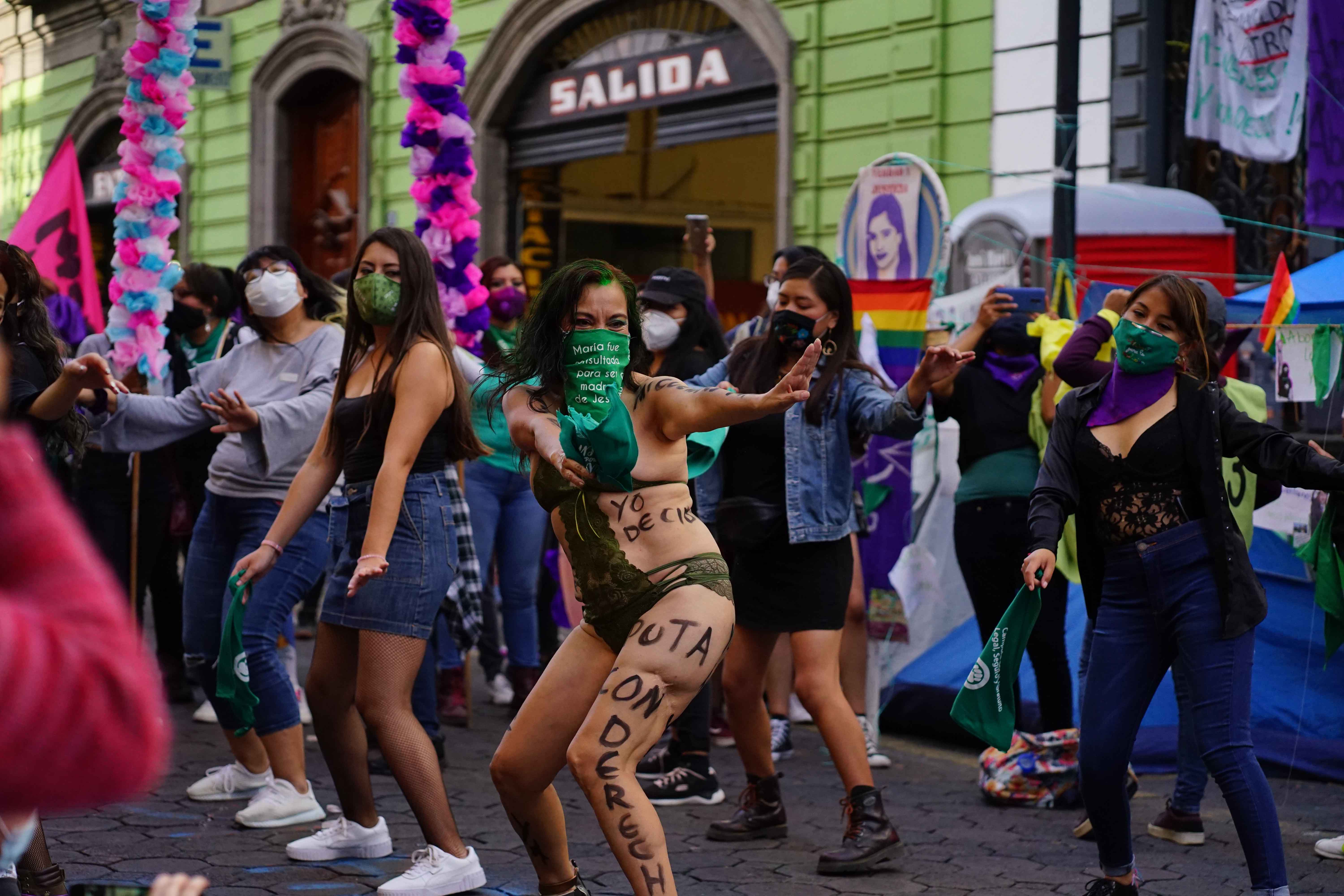 La Marcha de las Putas es convocada anualmente por El Taller, una asociación de mujeres lesbianas. Fotografía: Brenda Palacios