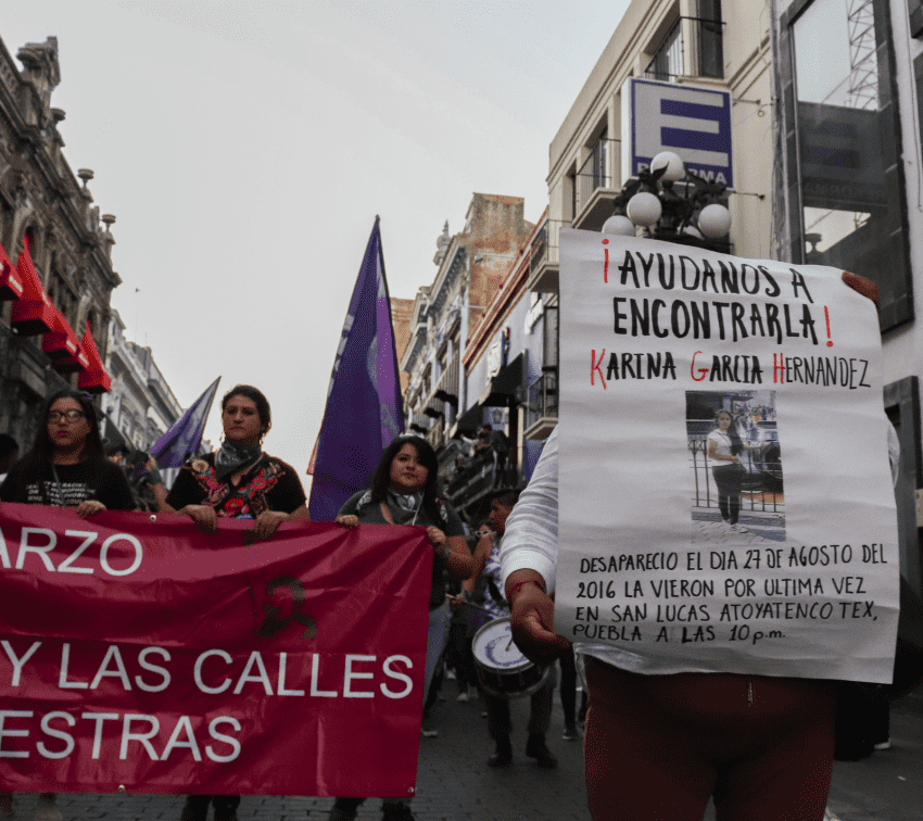 Una de cada cinco mujeres desaparecidas en Puebla no ha sido localizada