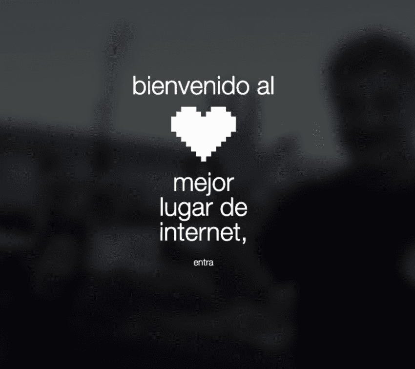 Esta es una de las páginas más bonitas de internet