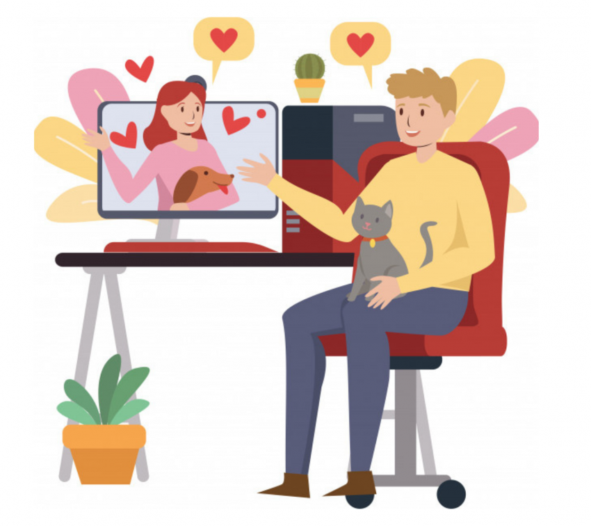 Amor de lejos es de pandemia; tips para una cita en línea