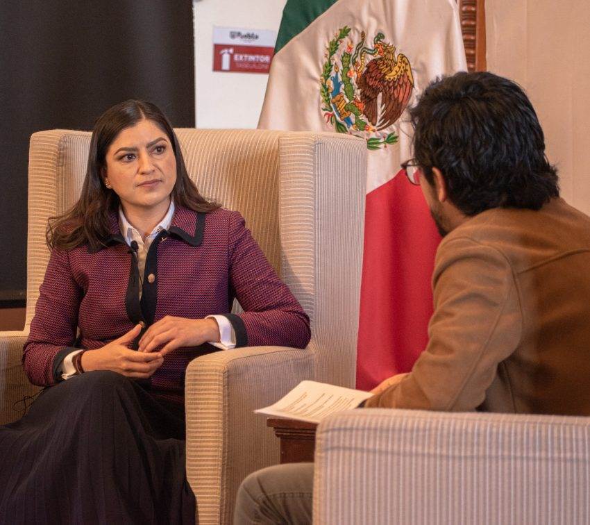 Claudia Rivera frente a la posibilidad de la reelección