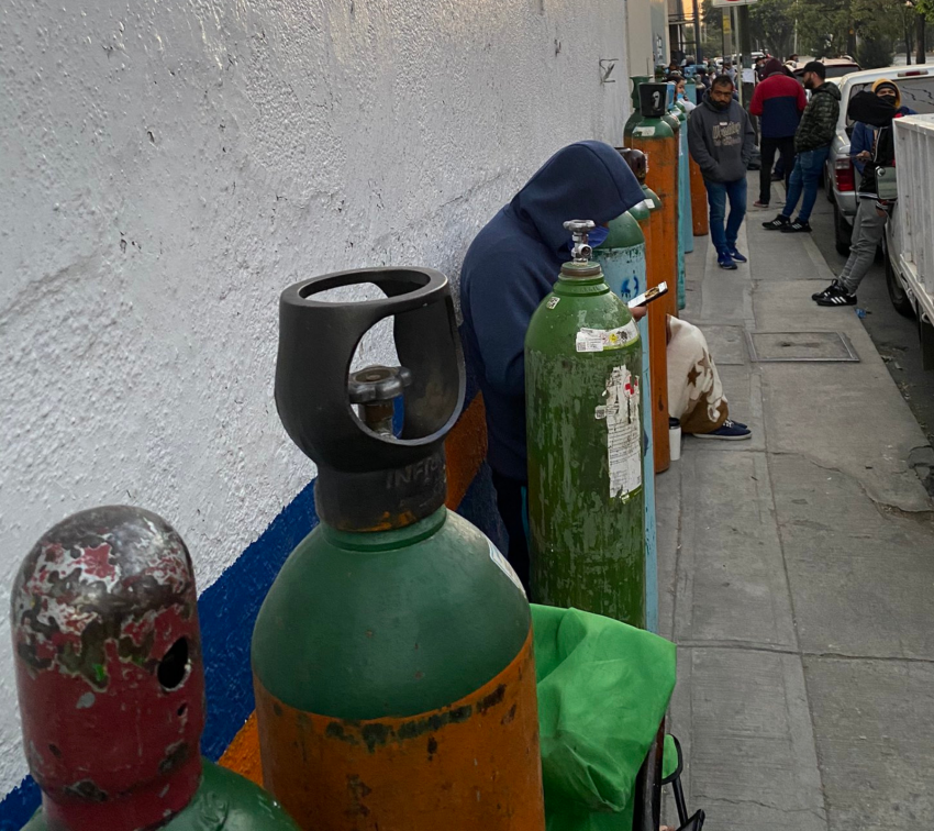 Darán apoyos económicos para recargar tanques de oxígeno