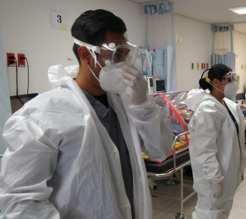Preparan vacunación contra covid-19 para personal médico en Puebla