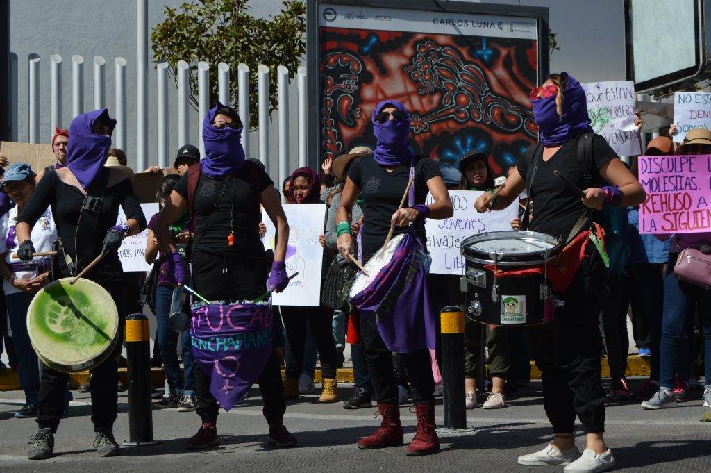 Batucada feminista de Puebla