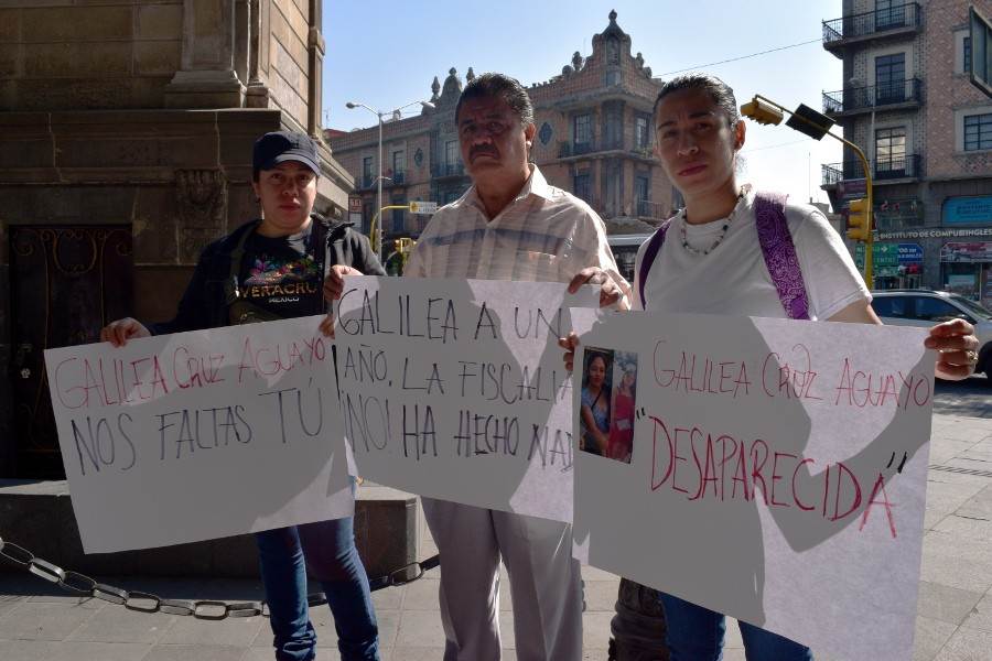 En la imagen el caso de uno de los casos de desapariciones en Puebla.