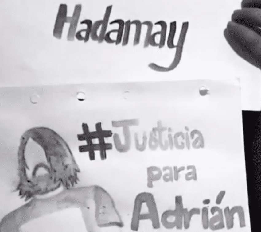 Estudiantes de Filosofía continúan exigiendo justicia para Adrián y Hadamay