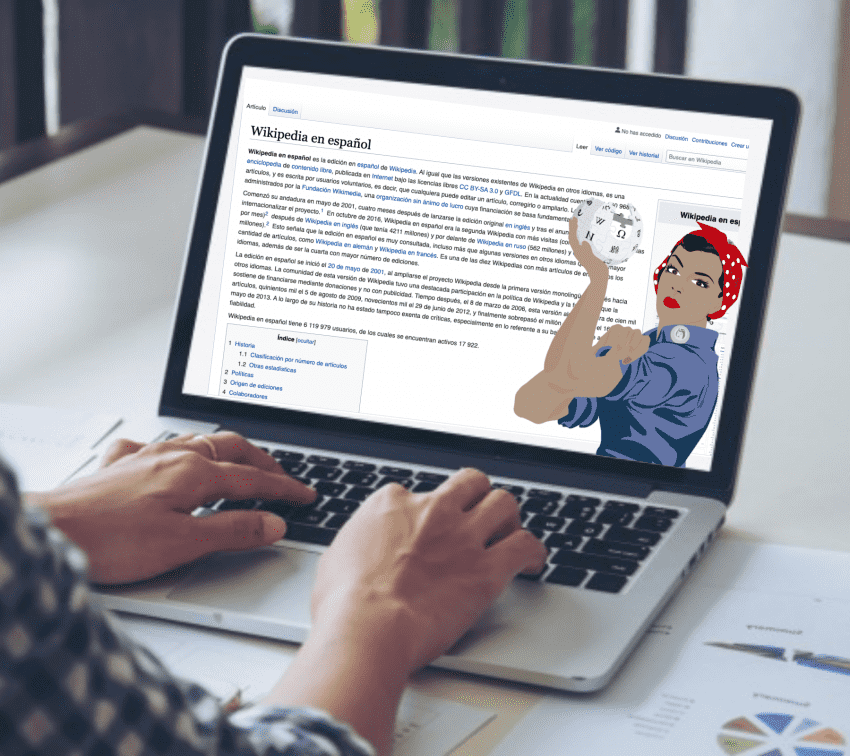 Reescribiendo la vida de poblanas destacadas en Wikipedia
