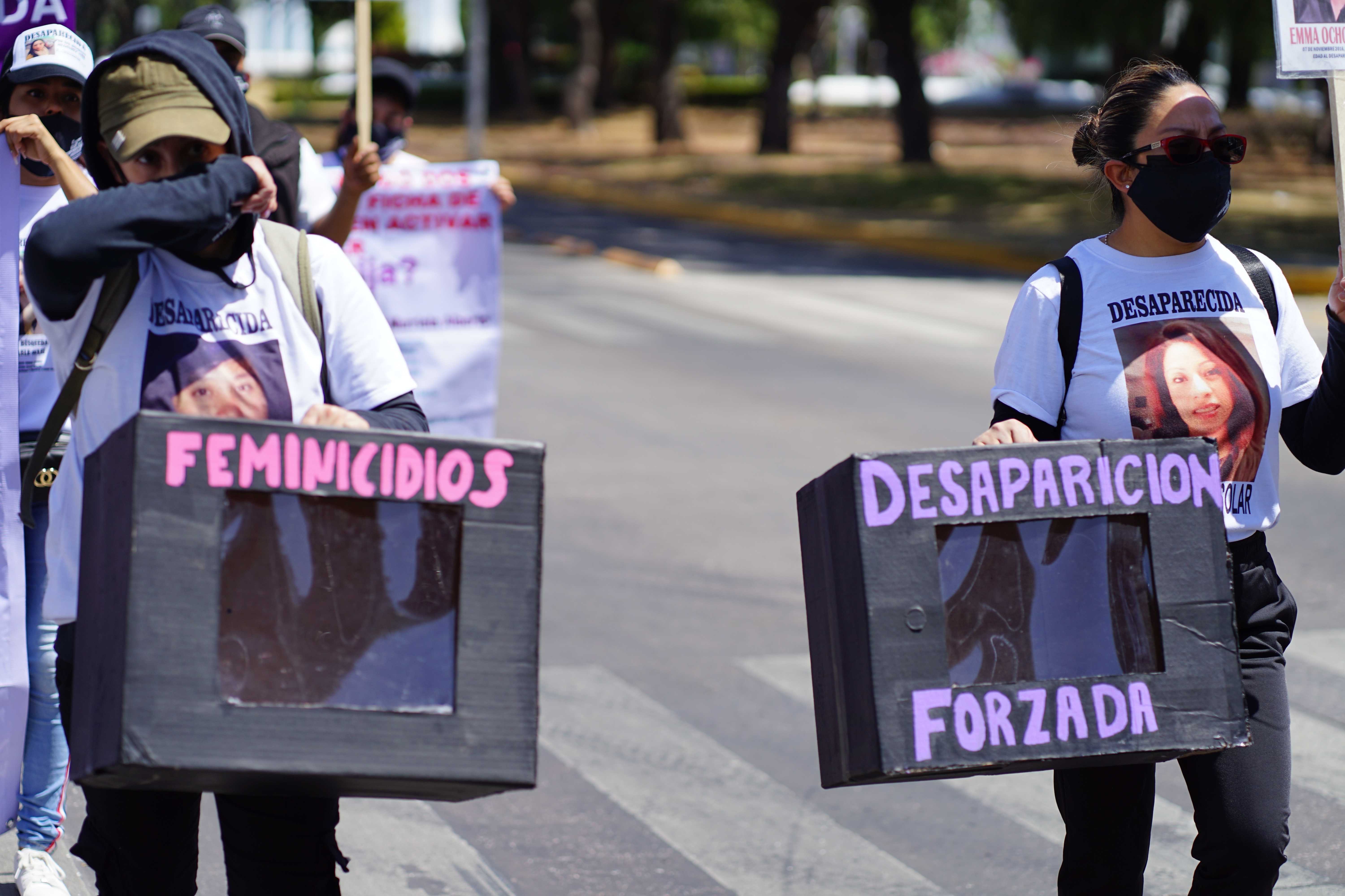 Personas desaparecidas 8M Fotografía: Mario Galeana 