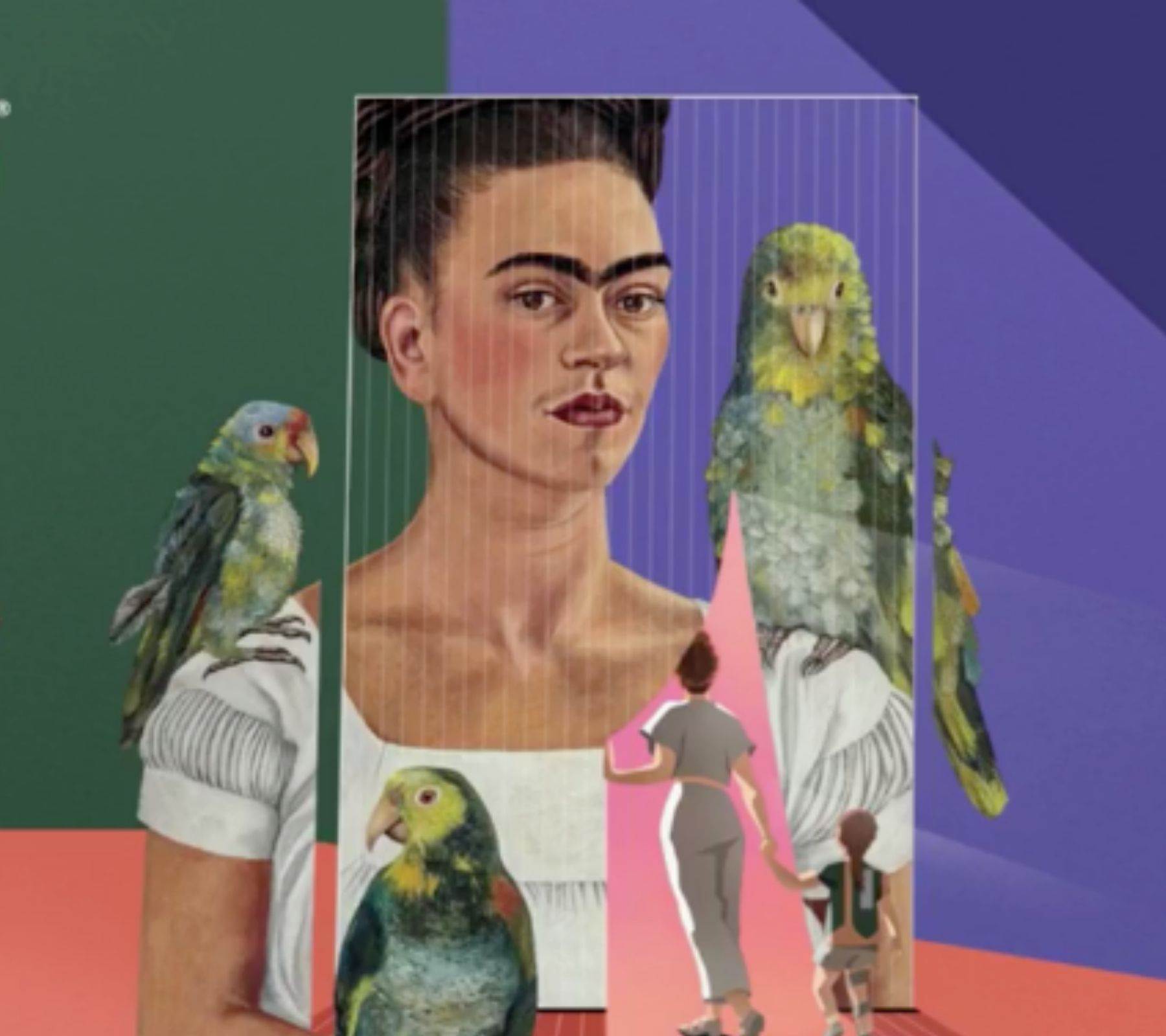 exposición inmersiva de Frida kahlo