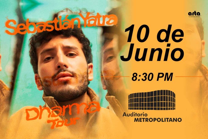 Cartel del concierto de Yatra en Puebla