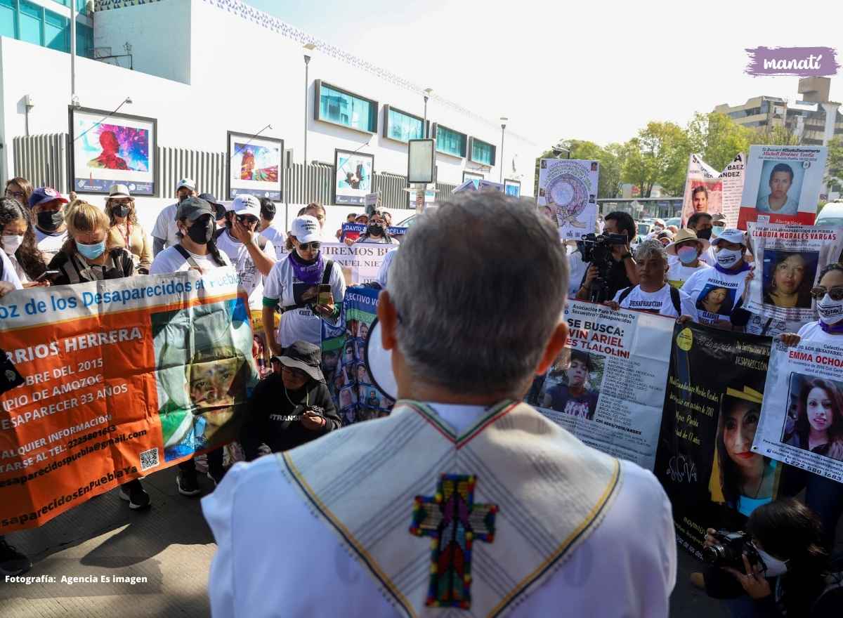 personas desaparecidas puebla marcha día internacional misa religiosa