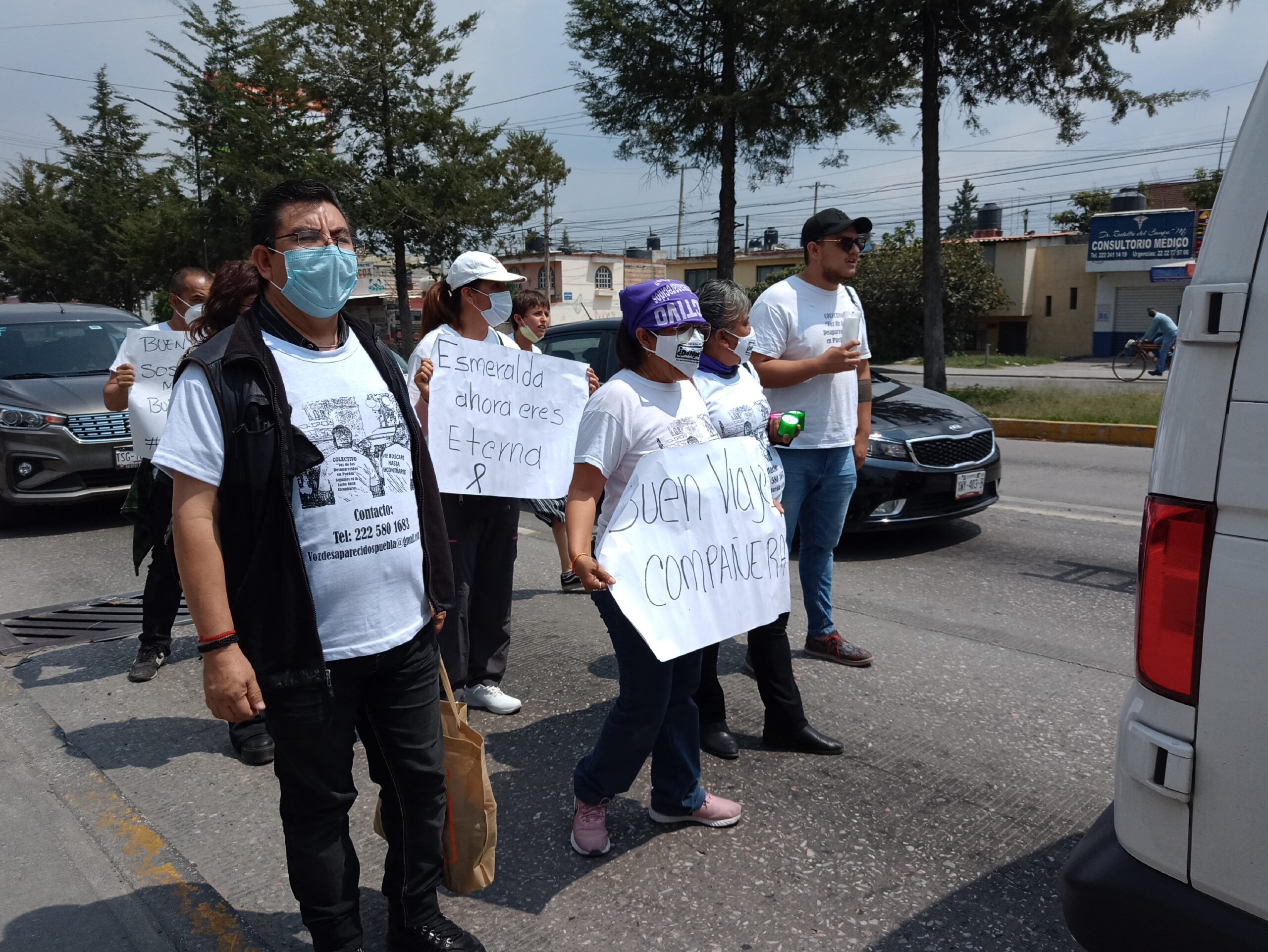 Esmeralda Gallardo asesinato impune Puebla madre buscadora marcha protesta