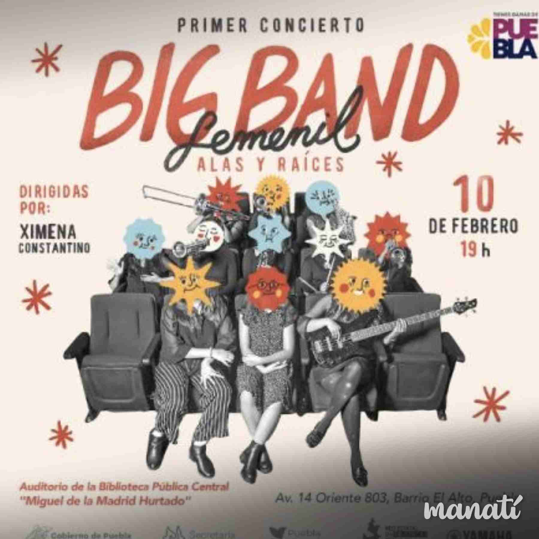 big band banda de jazz femenil puebla concierto