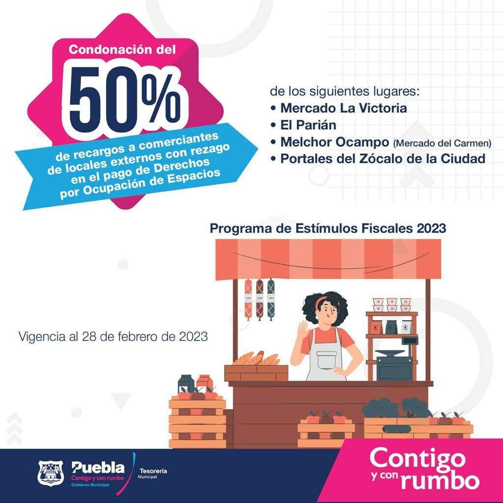 condonación de multas en Puebla