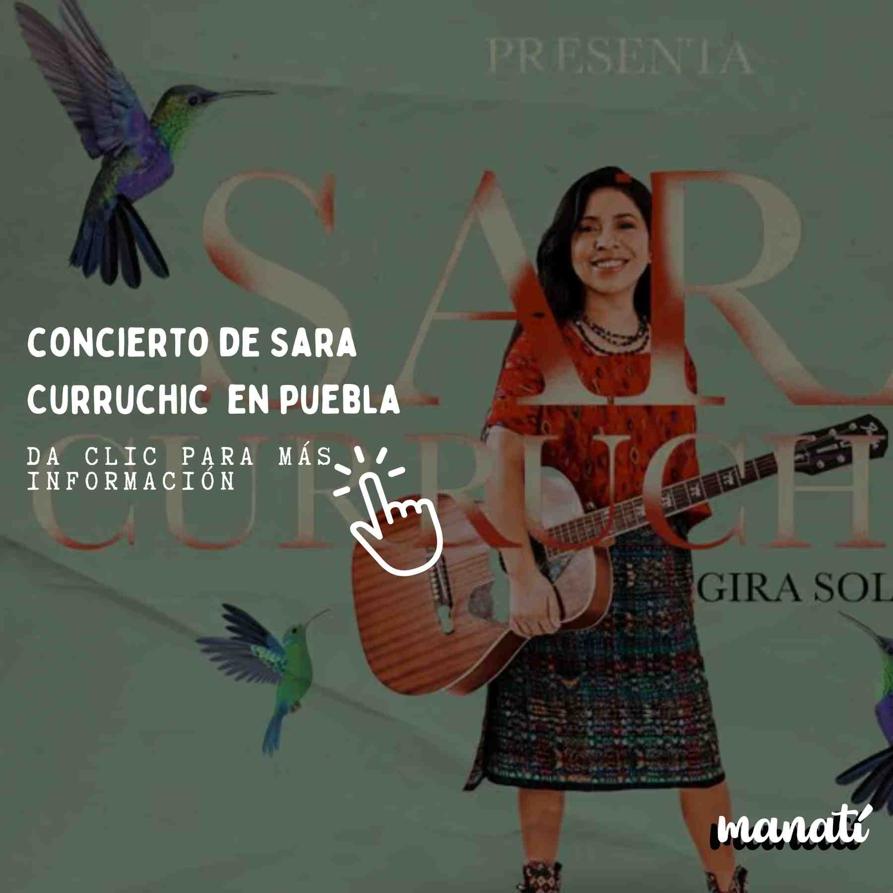 Sara Curruchic en Puebla