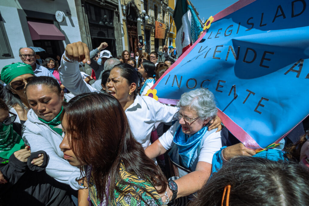 fotografías aborto puebla