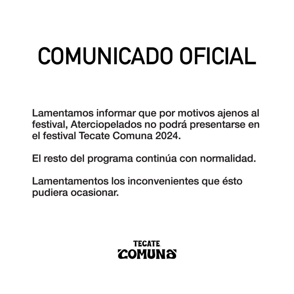 comunicado comuna