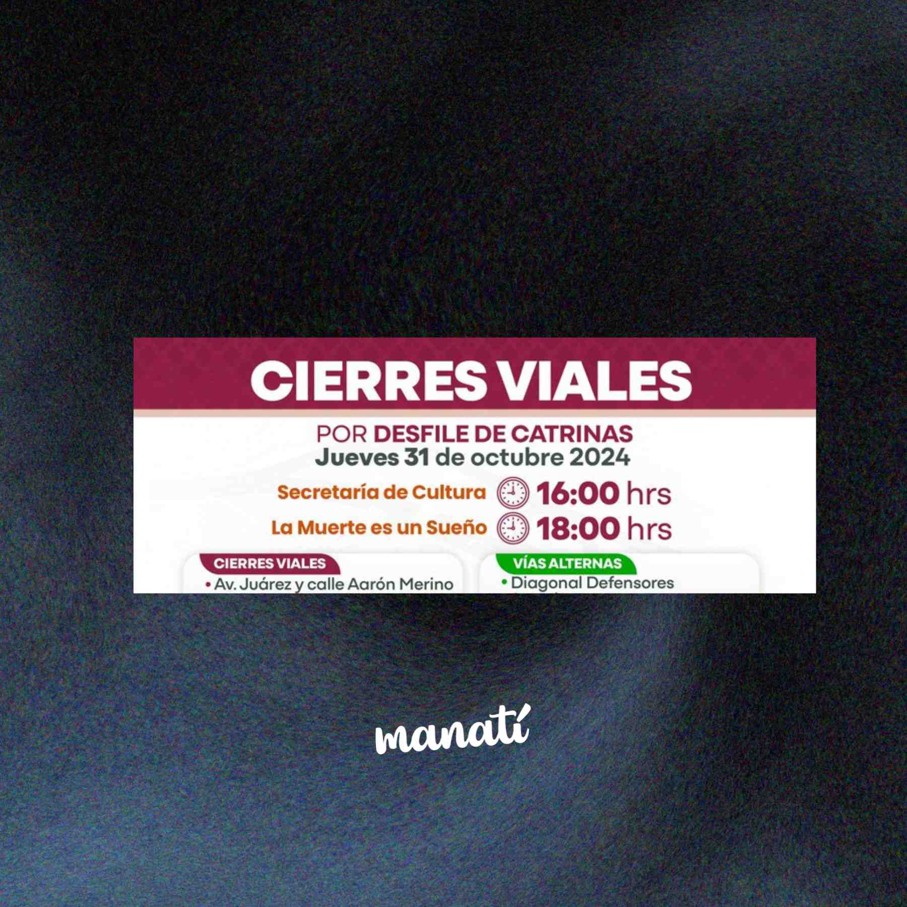 cierres viales en puebla 31 de octubre calles cerradas y vias alternas