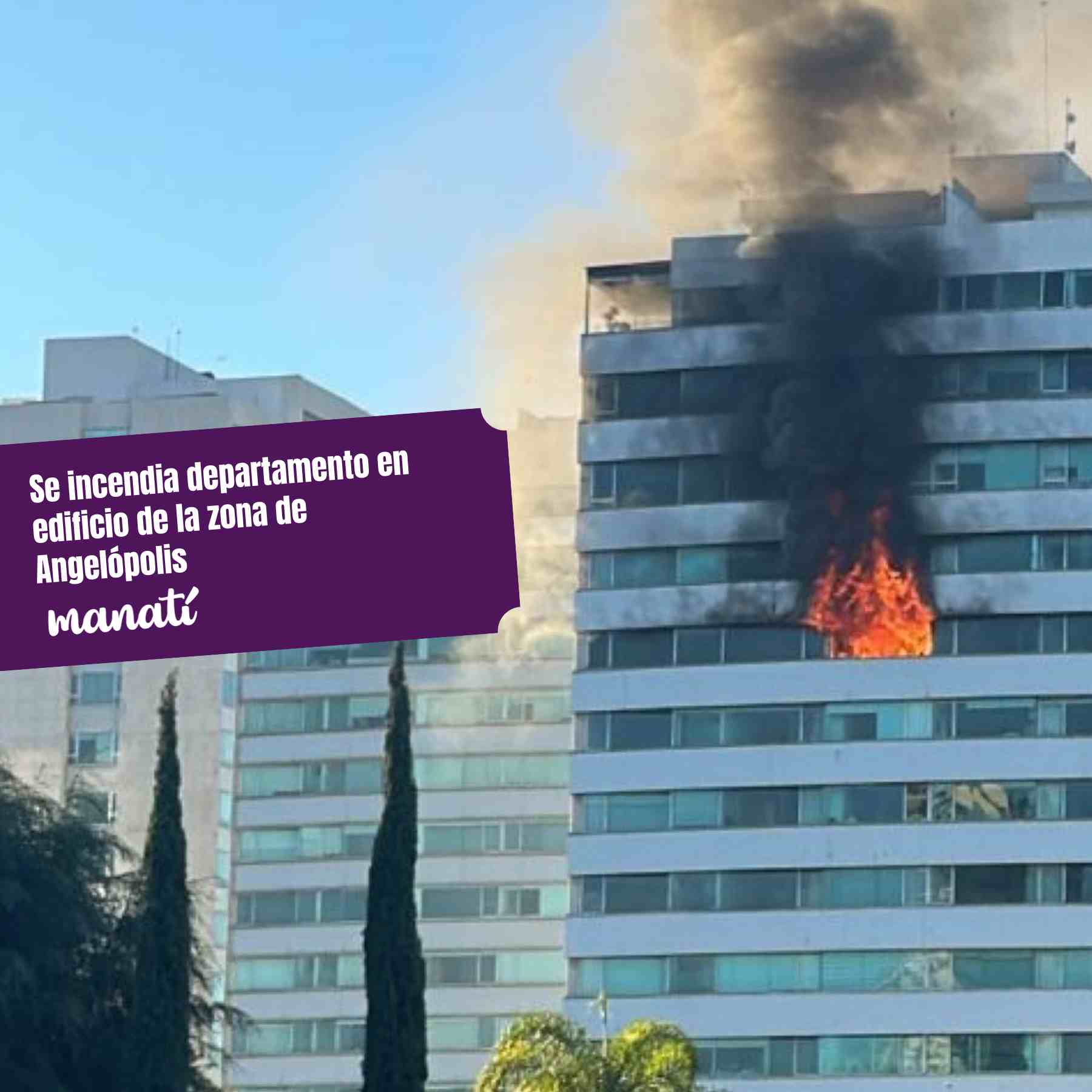 incendio puebla hoy angelópolis