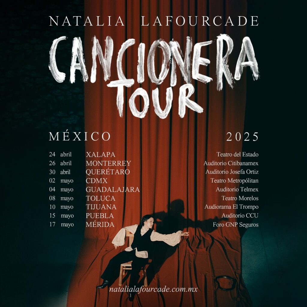 Como parte de su su gira Cancionera, Natalia Lafourcade dará un concierto en Puebla y en otras ciudades del país.