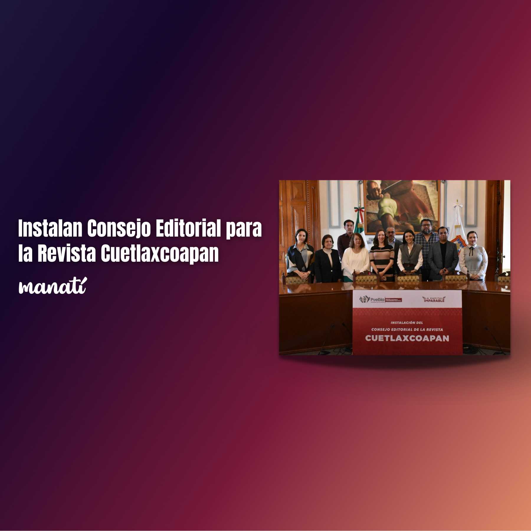 Instalan Consejo Editorial para la Revista Cuetlaxcoapan