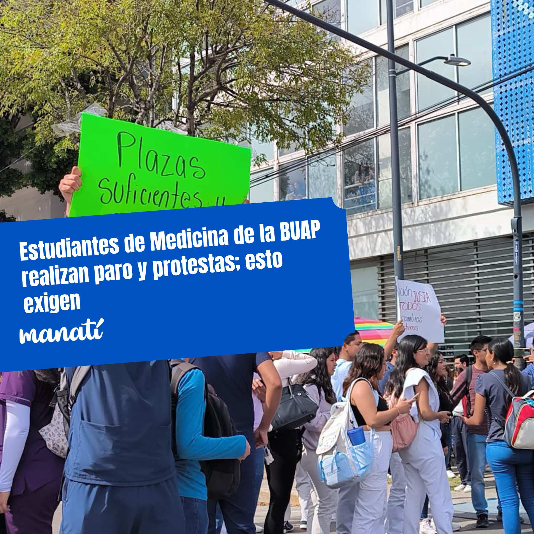 medicina buap protesta