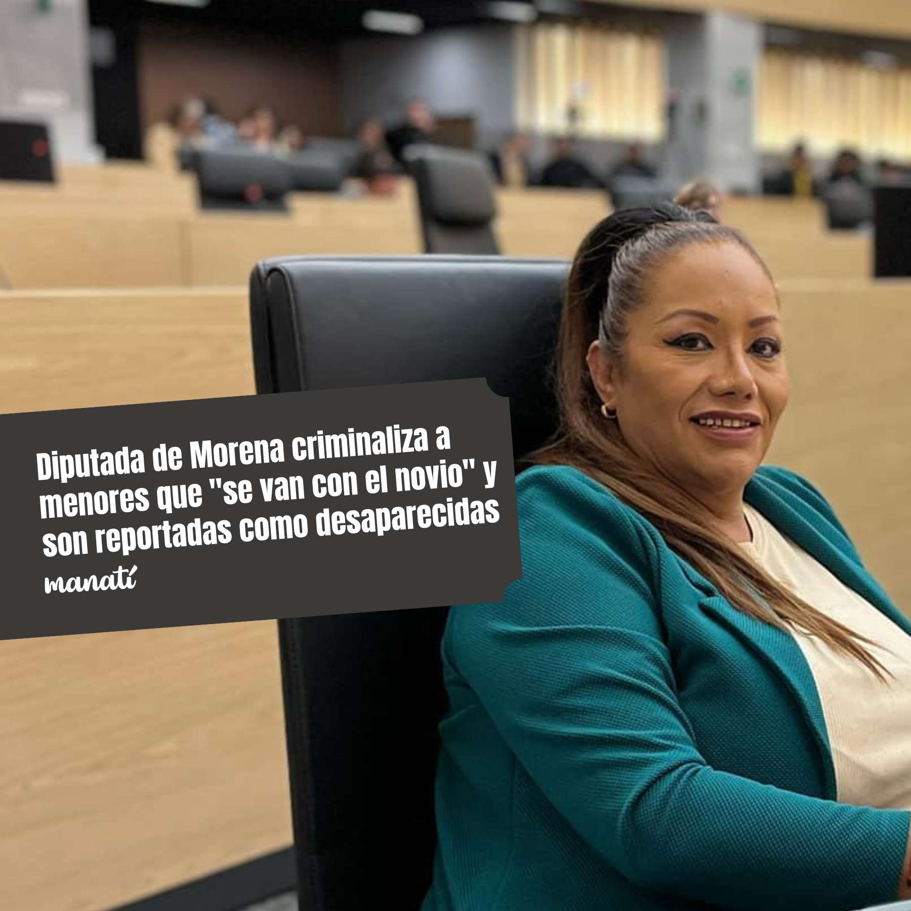 diputada de morena criminaliza a "chamaquitas"