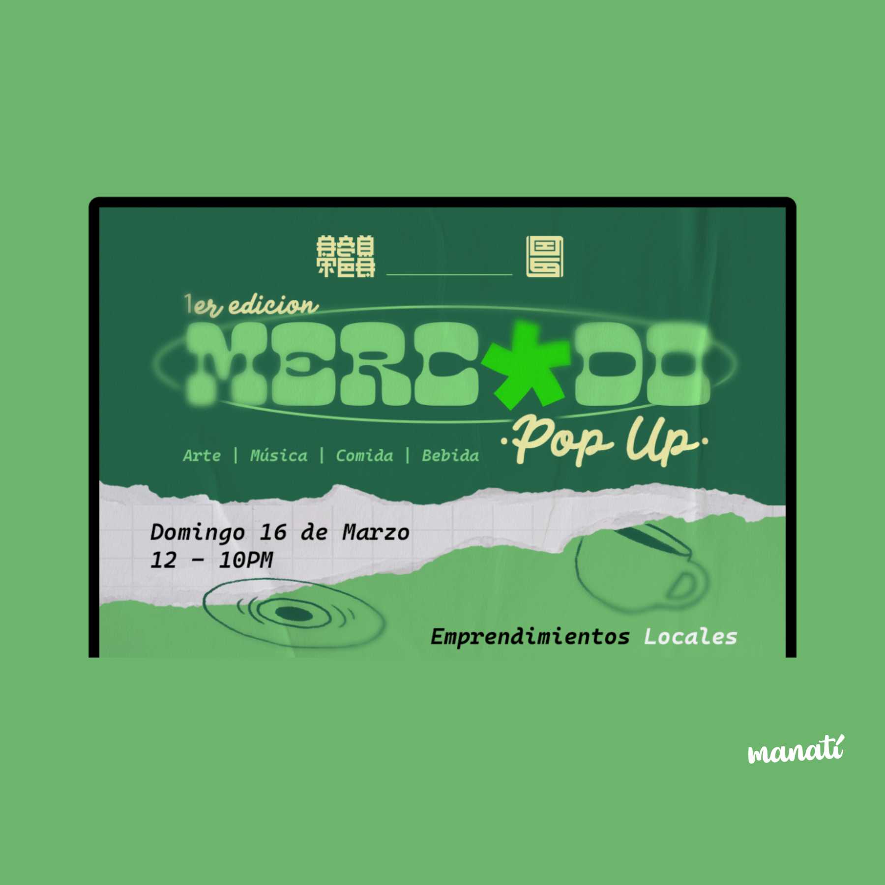 mercado pop up puebla