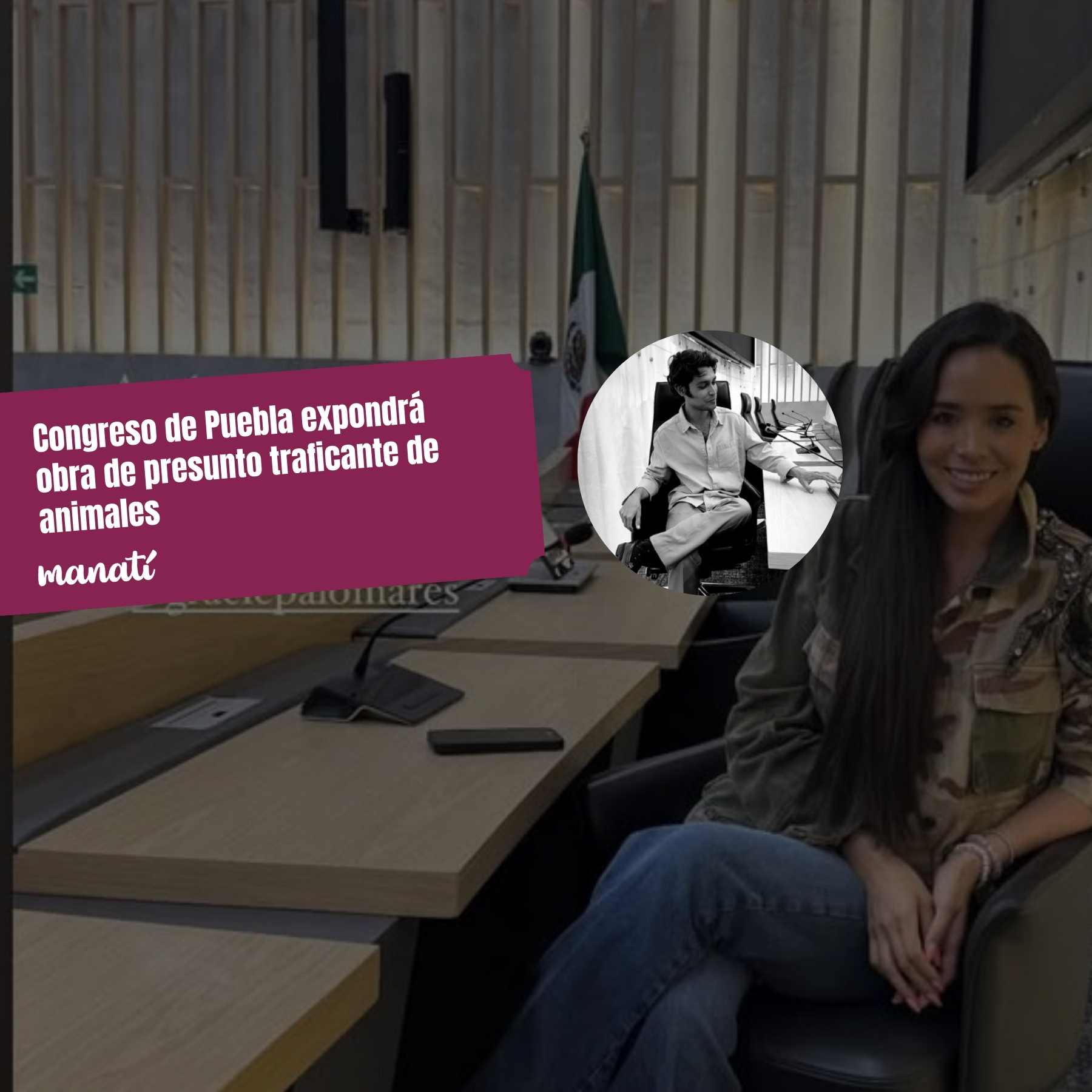 Congreso de Puebla expondrá obra de presunto traficante de animales