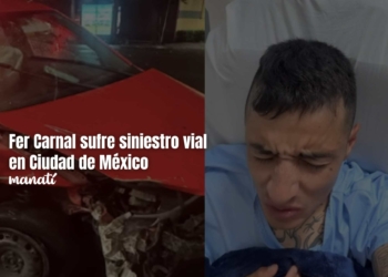 Fer Carnal sufre siniestro vial en Ciudad de México