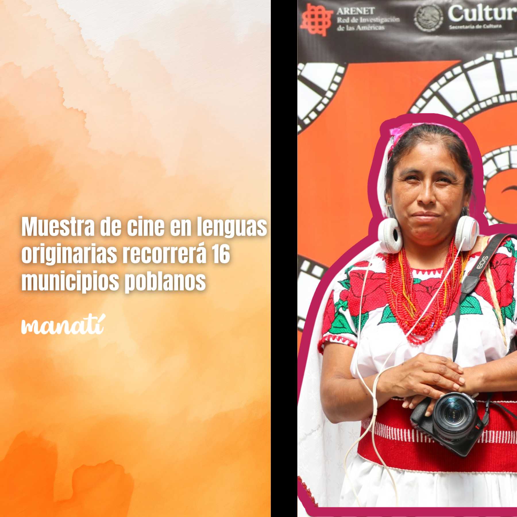 Muestra de cine en lenguas originarias recorrerá 16 municipios poblanos