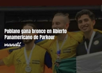 Poblano gana bronce en Abierto Panamericano de Parkour