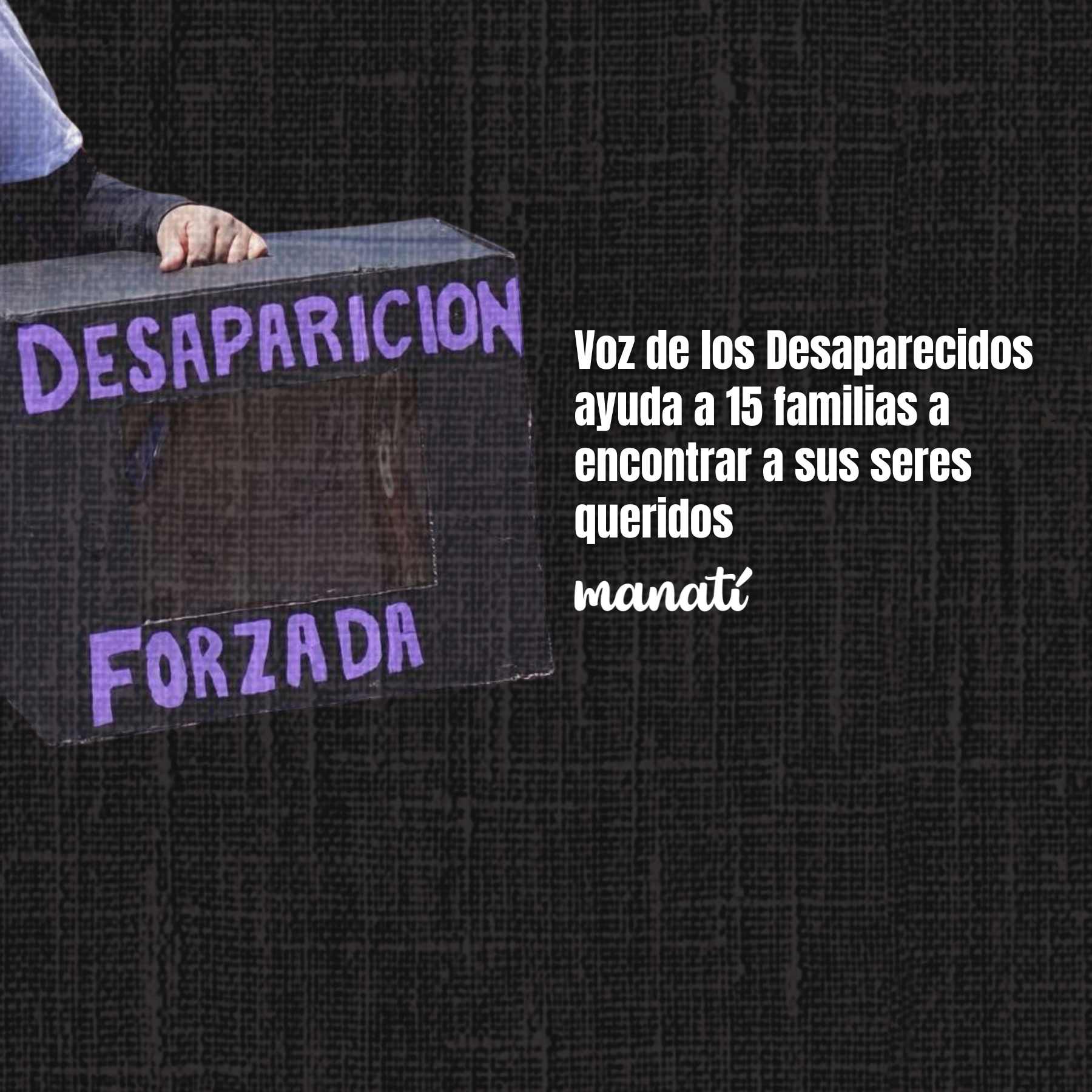 Tras publicación de lista con cuerpos identificados en el Semefo, Voz de los Desaparecidos ayuda a 15 familias a encontrar a sus seres queridos