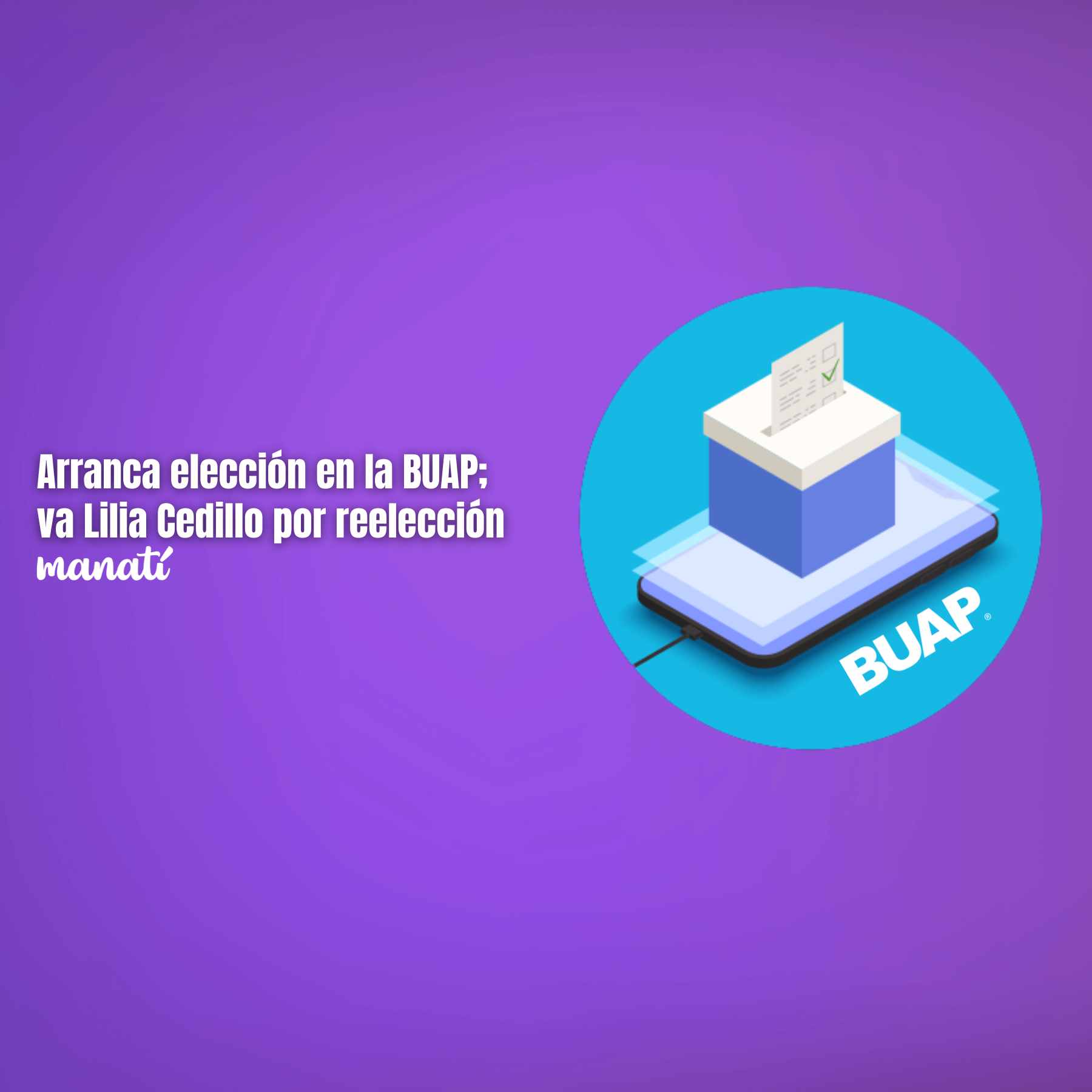 Arranca elección en la BUAP; va Lilia Cedillo por reelección 