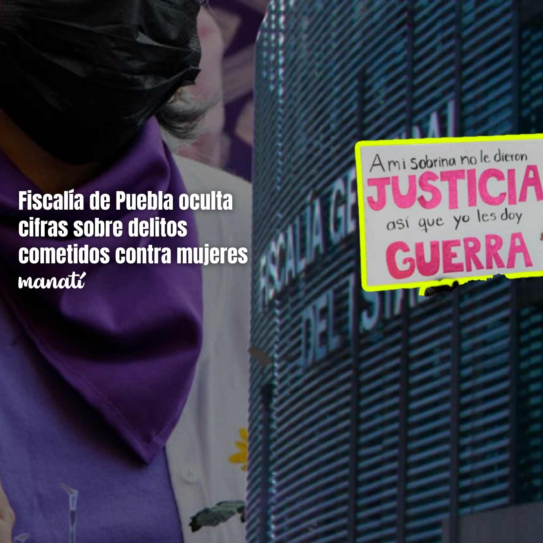 Fiscalía de Puebla oculta cifras sobre delitos cometidos contra mujeres de los últimos dos meses