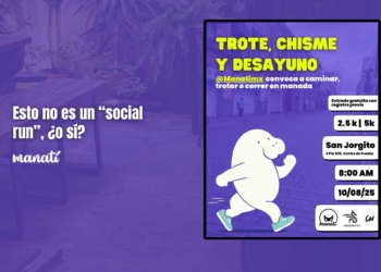 social run manatí trote, chisme y desayuno