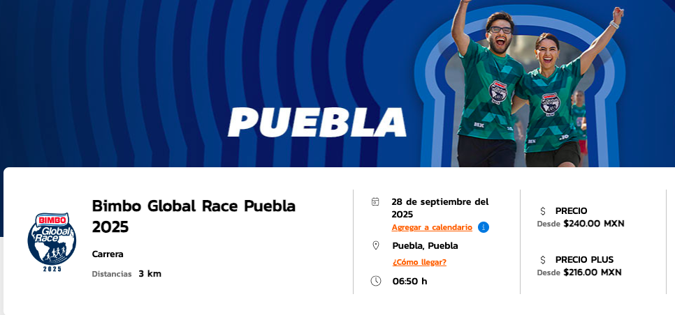 Bimbo Global Race Puebla 