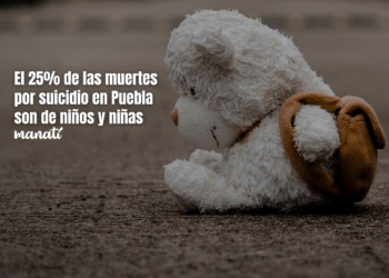 El 25% de las muertes por suicidio en Puebla son de niños y niñas