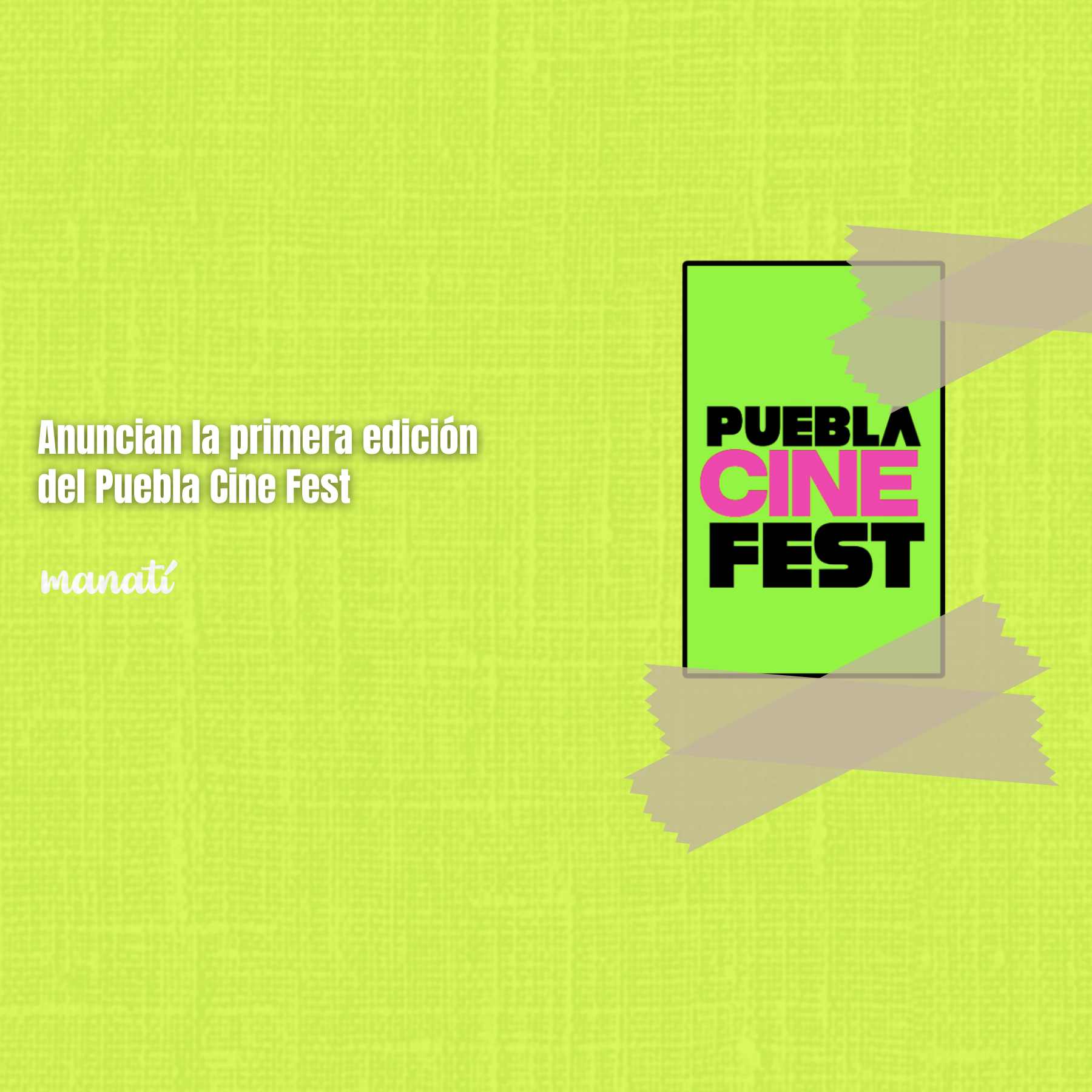 Anuncian primera edición del Puebla Cine Fest
