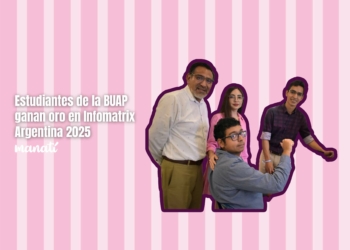 Estudiantes de la BUAP ganan oro en Infomatrix Argentina 2025