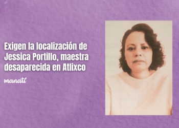 Exigen la localización de Jessica Portillo, maestra desaparecida en Atlixco